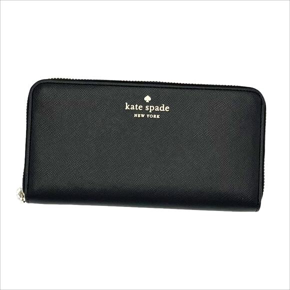Kate Spade New York Dana Large Continental Wallet in Black - Picture 1 of 5